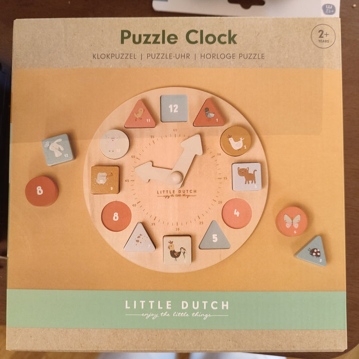 Puzzle horloge - Little Dutch
