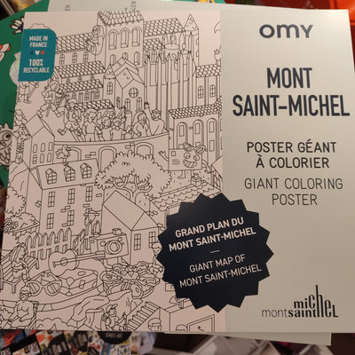 Poster géant Mont Saint-Michel - OMY