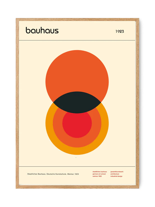 Affiche 50x70 - Bauhaus - Architecture
