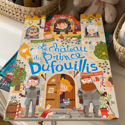 Livre - Le château du prince Dufouillis - Auzou