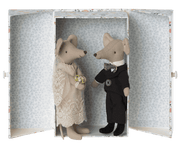 Mariage couple de souris avec boîte - Maileg