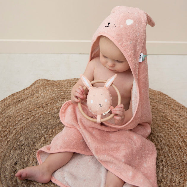 Sac De Rangement De Jouets De Bain Pour Bébé - Lapin - Jaune - Convient