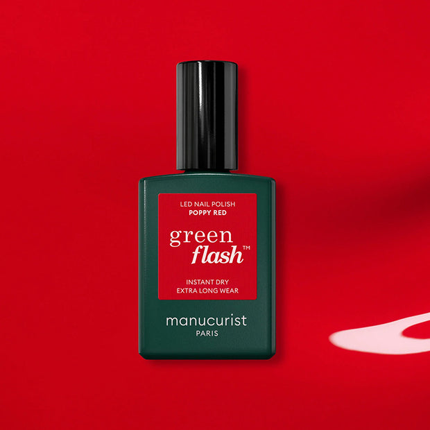 Manucurist - Vernis Led Green Flash Poppy Red