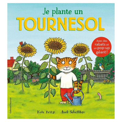 Livre enfant Je plante un tournesol - Gallimard Jeunesse