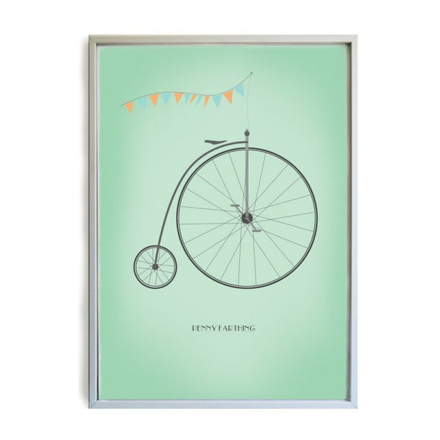 affiche-vélo-rétro-french-blossom-creation