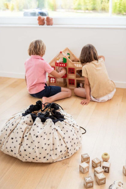 PLAY & GO - Sac de rangement pour jouets motifs croix - Enfant – French  Blossom