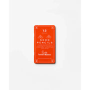 12  Crayons de Couleur Néon Pencils - Printworks