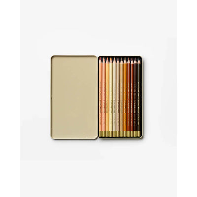 12  Crayons de Couleur SkinTone - Printworks
