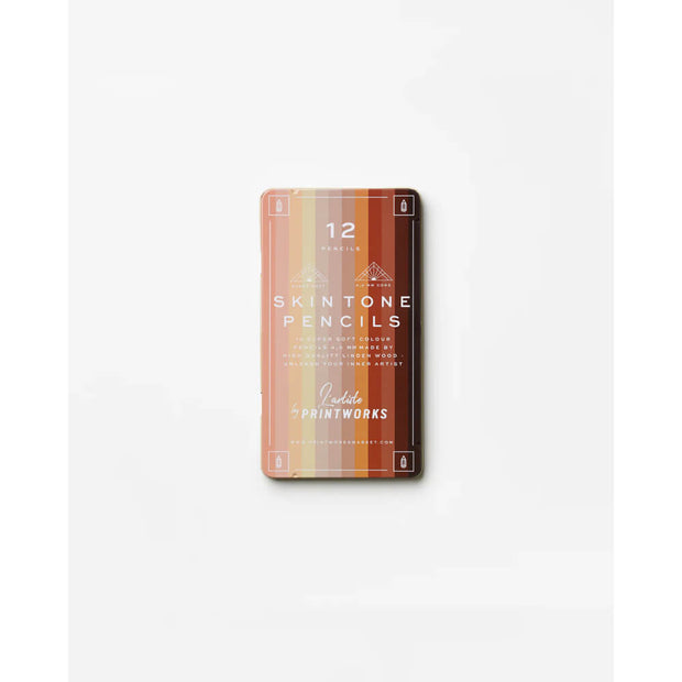 12  Crayons de Couleur SkinTone - Printworks