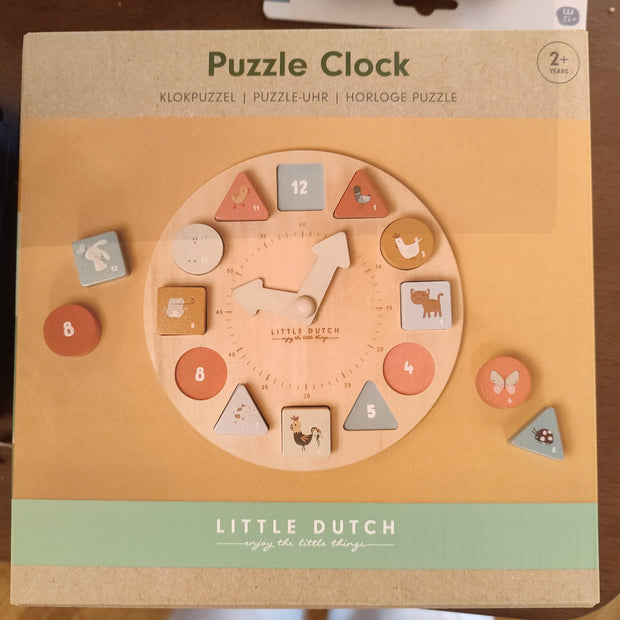 Puzzle horloge - Little Dutch