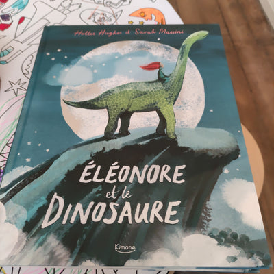 Livre Eléonore et le dinosaure - Kimane