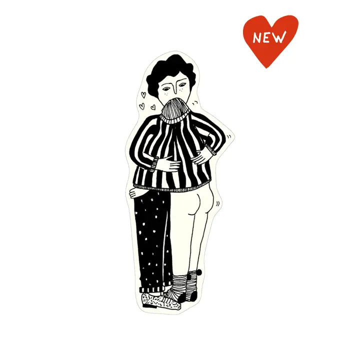 Sticker Vinyle Sweater Hug - Helen B