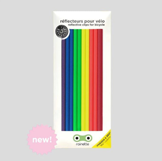 Grands Reflecteurs pour Velo - Fluo - Rainette