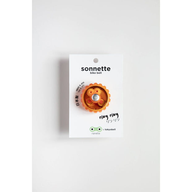Sonnette pour Vélo et Trottinette - Orange - Rainette
