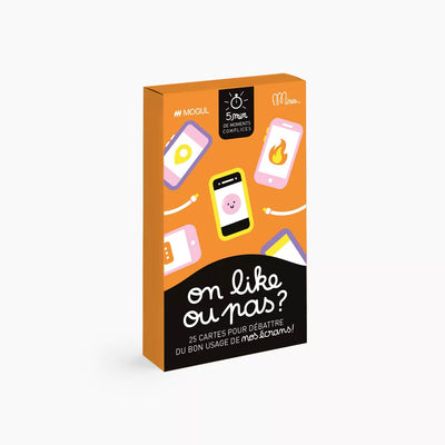 On like ou pas ? Jeu de cartes Minus Editions