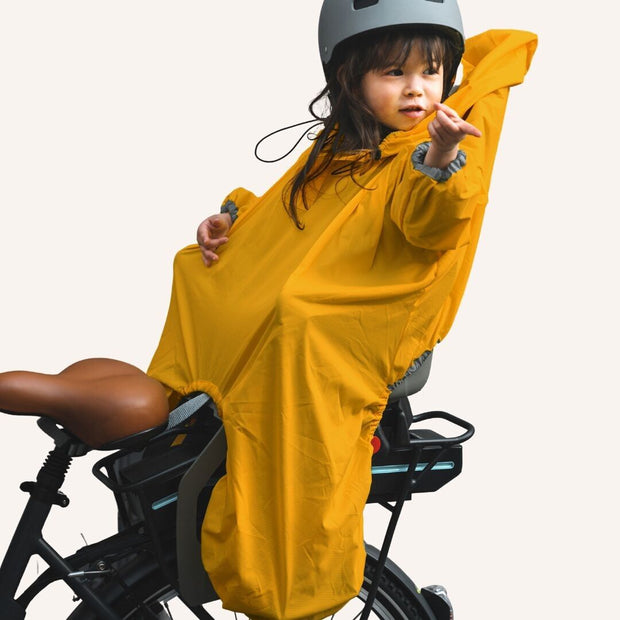 Imperméable pour Siège Vélo - Jaune  - Rainette