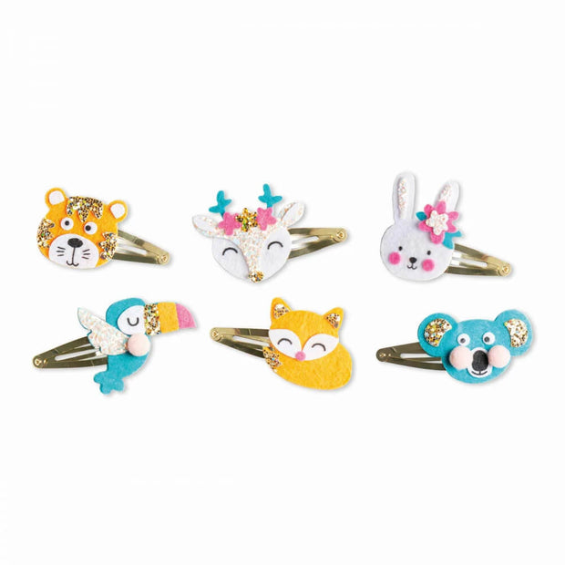 Barrettes à créer - Animaux Paillettes - Janod
