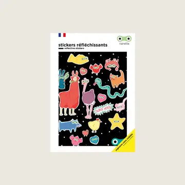 Stickers Réfléchissants Vélo - Super Heros - Rainette