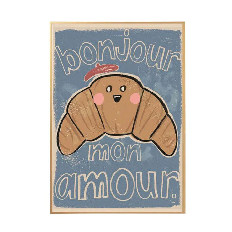 Affiche Croissant - Studioloco