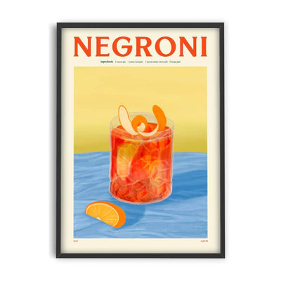 Affiche 30x40 - Elin PK - Negroni