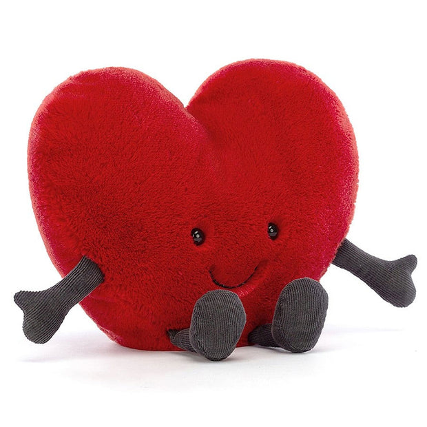 Amusable red heart - peluche Jellycat