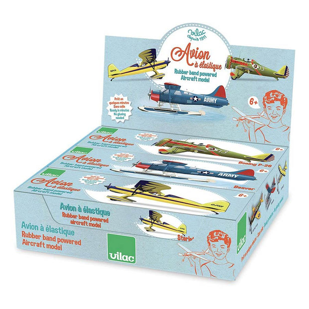 Avion à élastique - Vilac