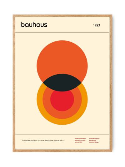 Affiche 70x100 - Bauhaus Architecture