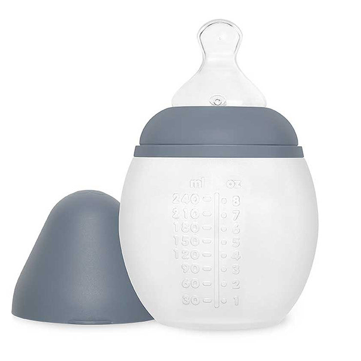 Biberon 240ml Bleu Gris