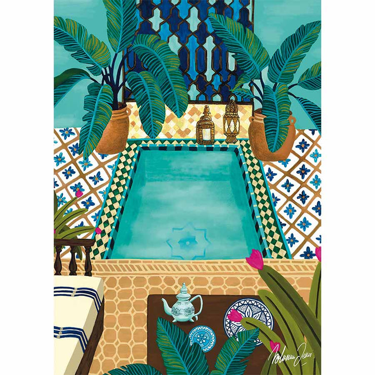 Puzzle Blue Riad