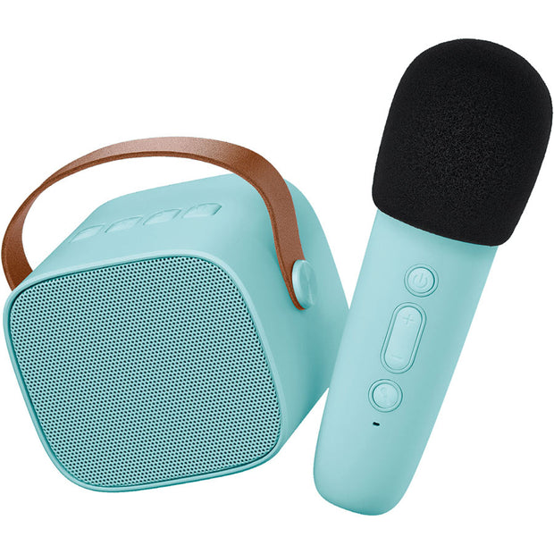 Karaoké enceinte et micro pour enfants - Bleu