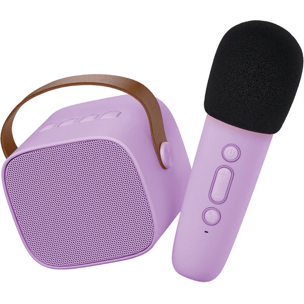 Karaoké enceinte et micro pour enfants - lila