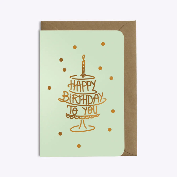 Carte - HAPPY BIRTHDAY CONFETTIS