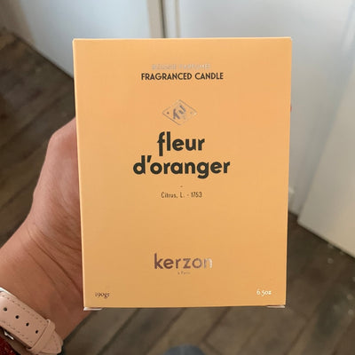 Bougie Fleur d’oranger - Kerzon Paris