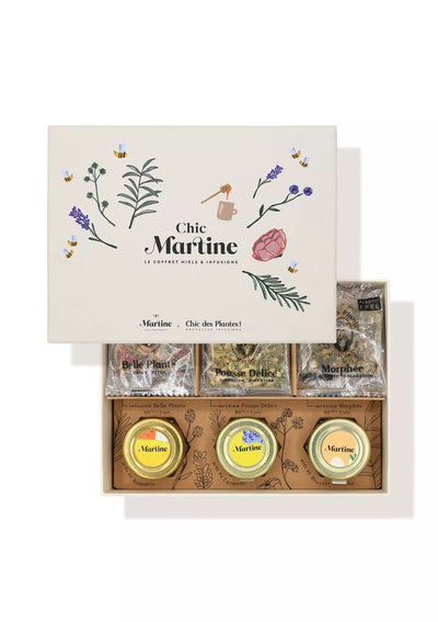 COFFRET CADEAU MIELS & INFUSIONS