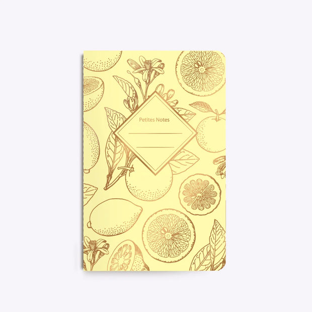 Carnet Cousu - Lemonade Jaune Pastel - Les Editions du Paon