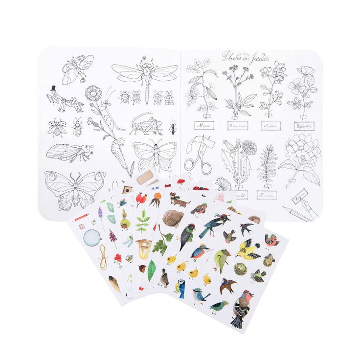 Cahier de coloriage Le Botaniste - Moulin Roty