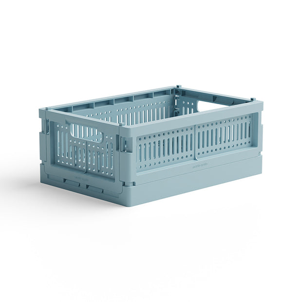Caisse de Rangement Pliable - Mini Bleu Crystal