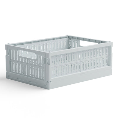 Caisse de rangement pliable - Midi Bleu Glace