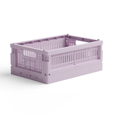 Caisse de Rangement Pliable - Mini Lilas