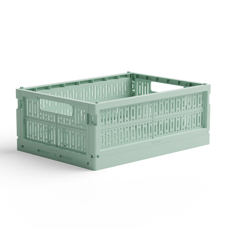 Caisse de Rangement Pliable - Midi Vert Menthe