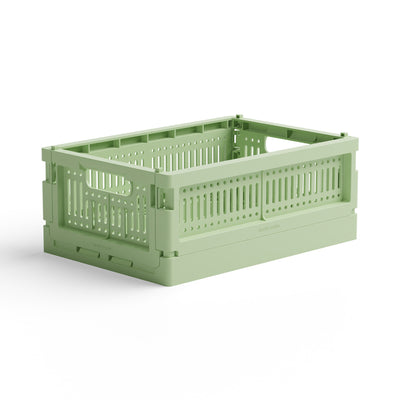 Caisse de Rangement Pliable - Mini Vert Clair