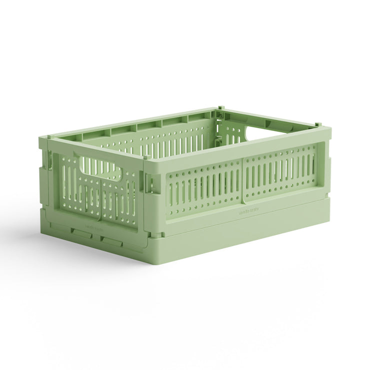 Caisse de Rangement Pliable - Mini Vert Clair