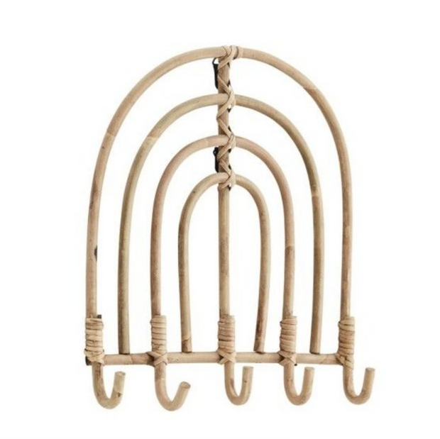 Porte manteau en rotin - Madam Stoltz