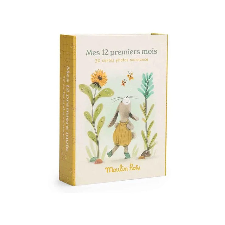 Mes 12 premiers mois Trois petits lapins-Moulin Roty