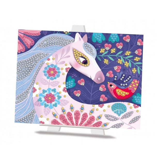 Cartes à créer chevaux de diamants - Crealign