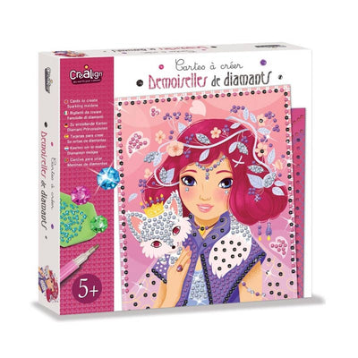 Cartes à créer demoiselles de diamants - Crealign