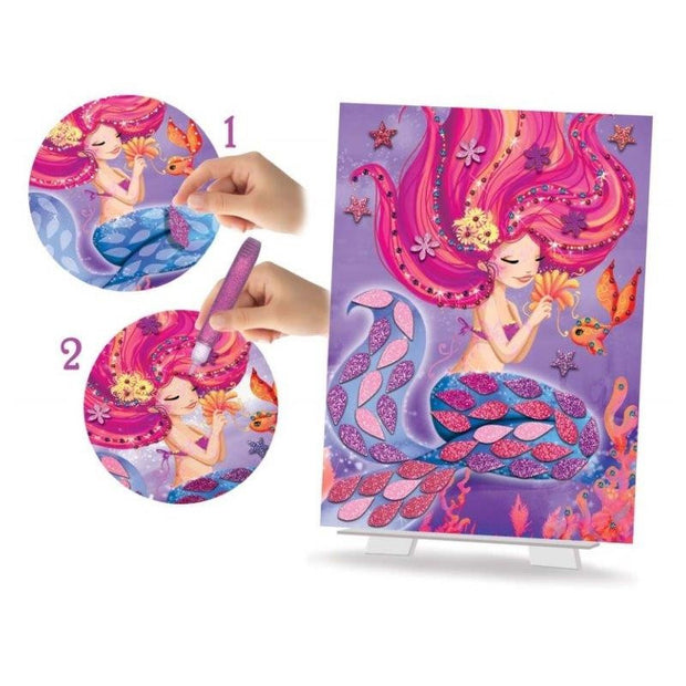 Cartes à créer sirènes scintillantes - Crealign