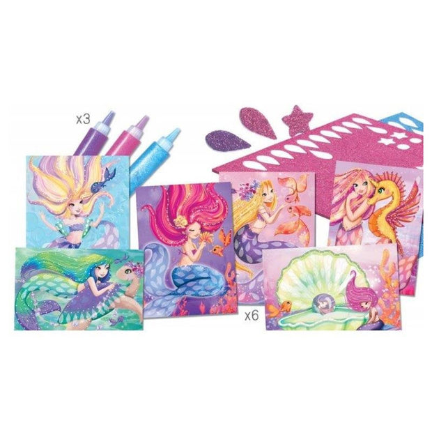 Cartes à créer sirènes scintillantes - Crealign
