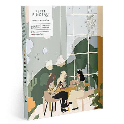 Kit de Peinture au Numéro "Coffee Shop" - La Petite Epicerie