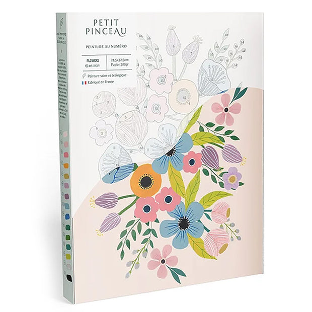 Kit de Peinture au Numéro "Flowers" - La Petite Epicerie